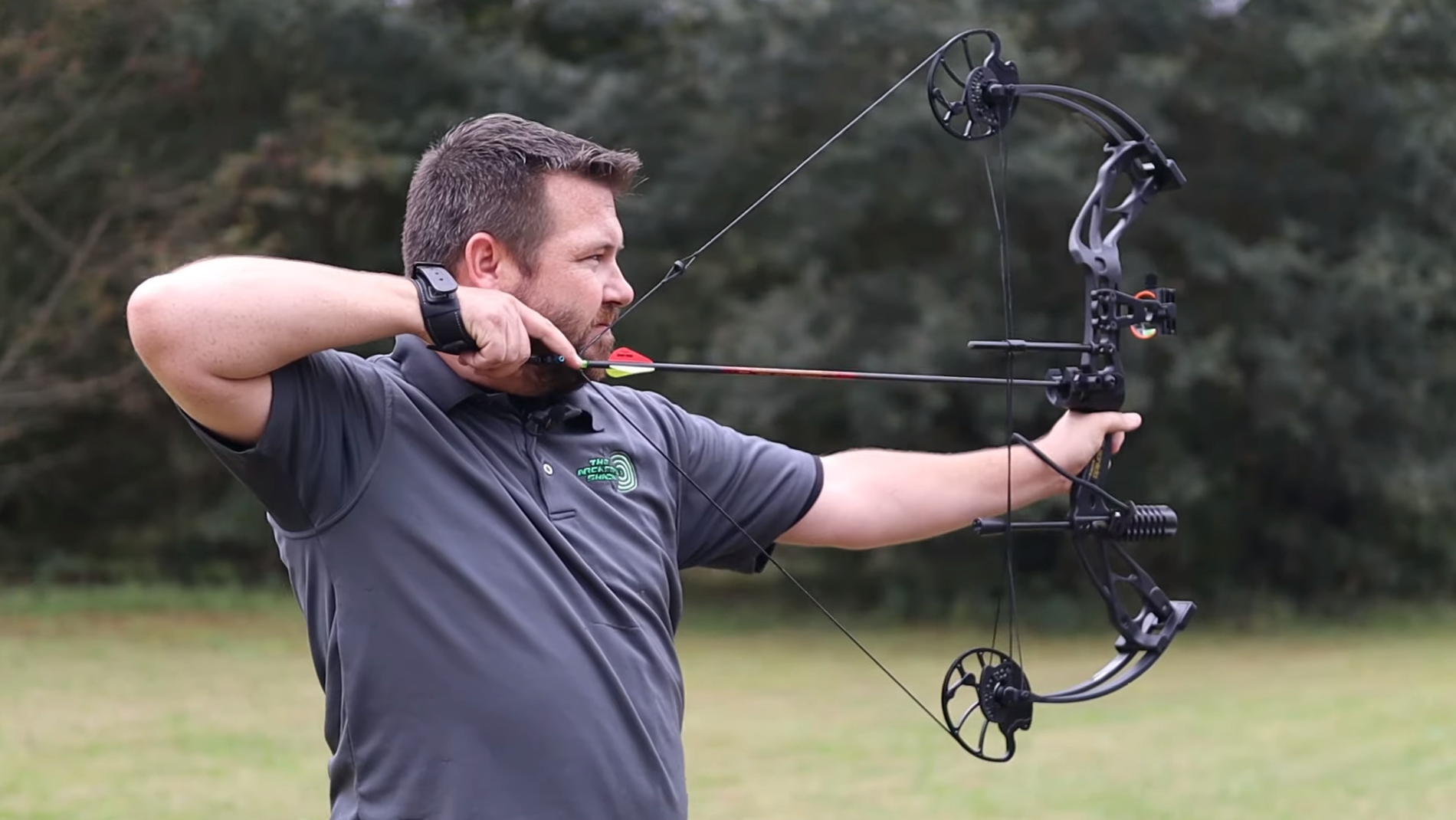 Dragon X8 compound bow setup and testing by Jeremy Cheek, USA